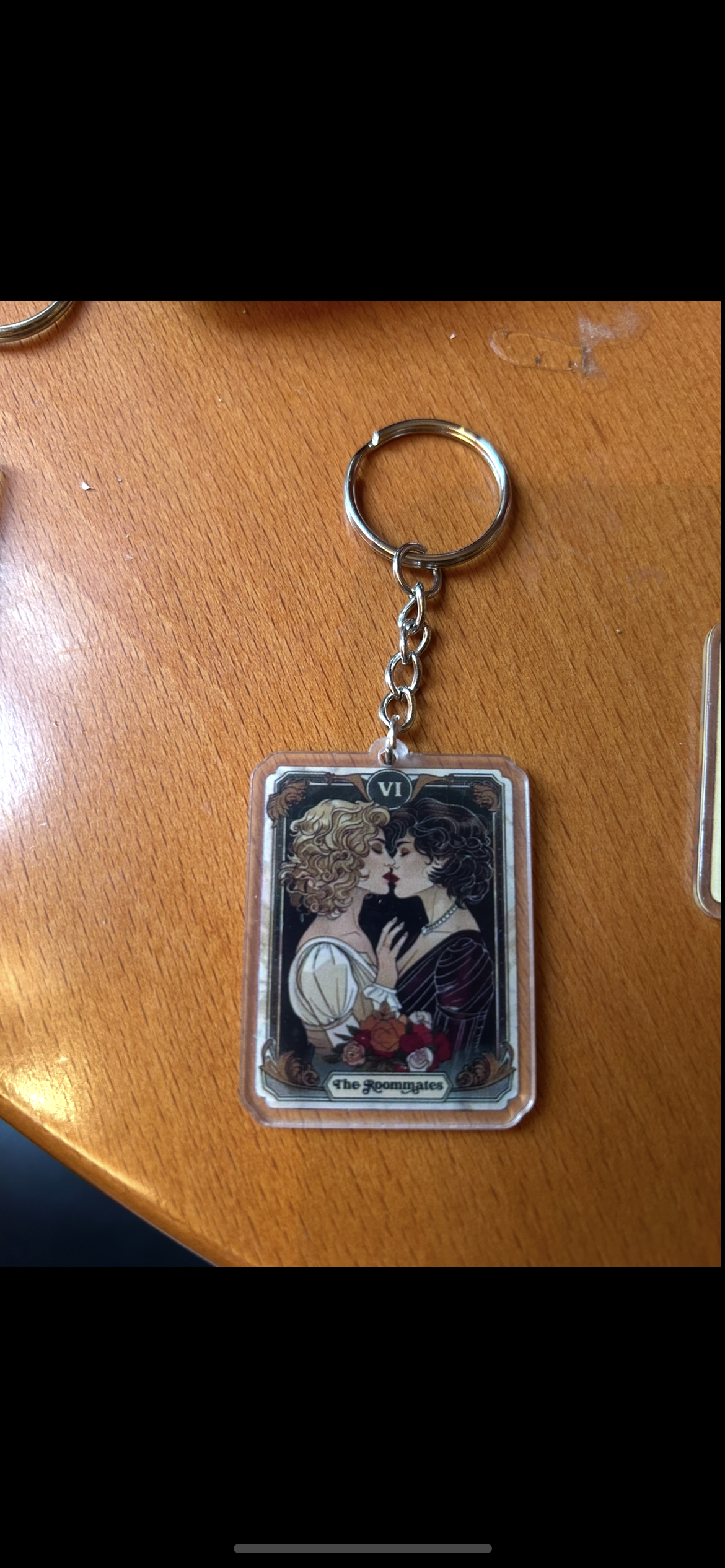 The roomates keychin