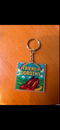 Friend of Dorothy keychain