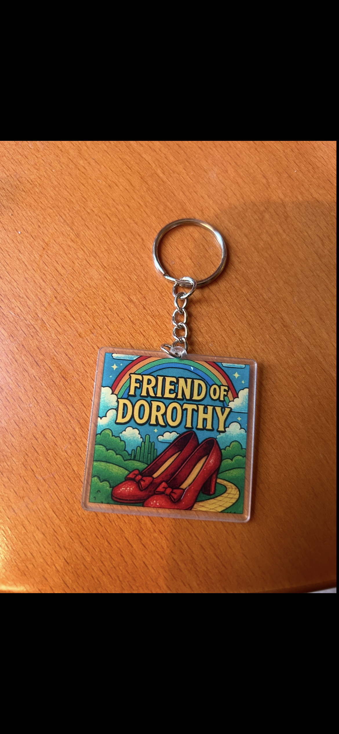 Friend of Dorothy keychain