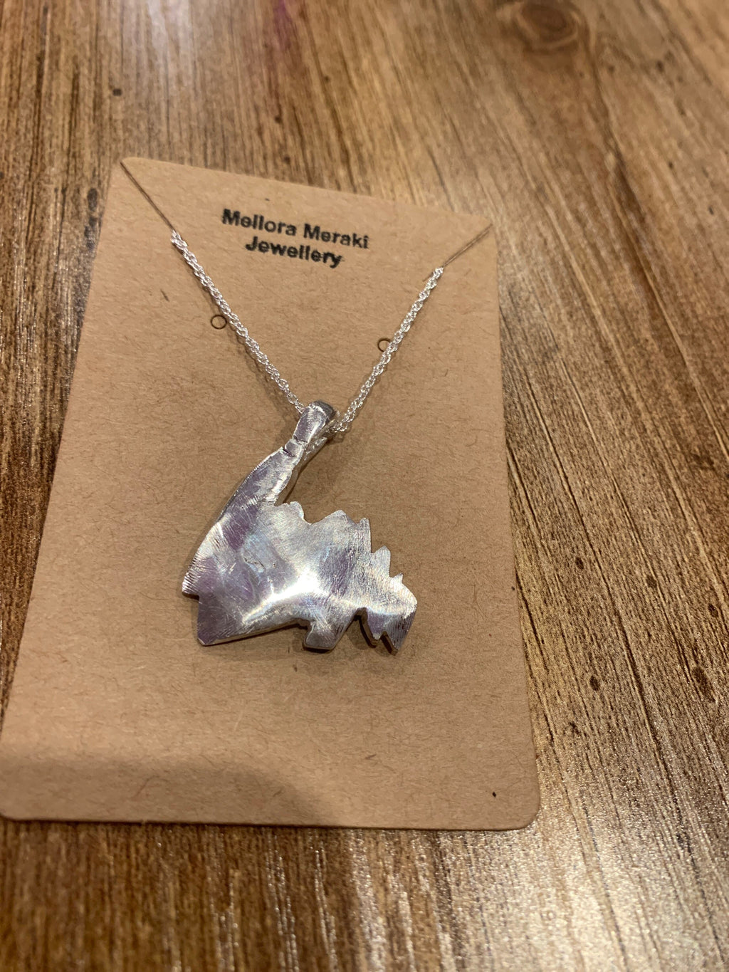 Sterling silver Newfoundland pendant