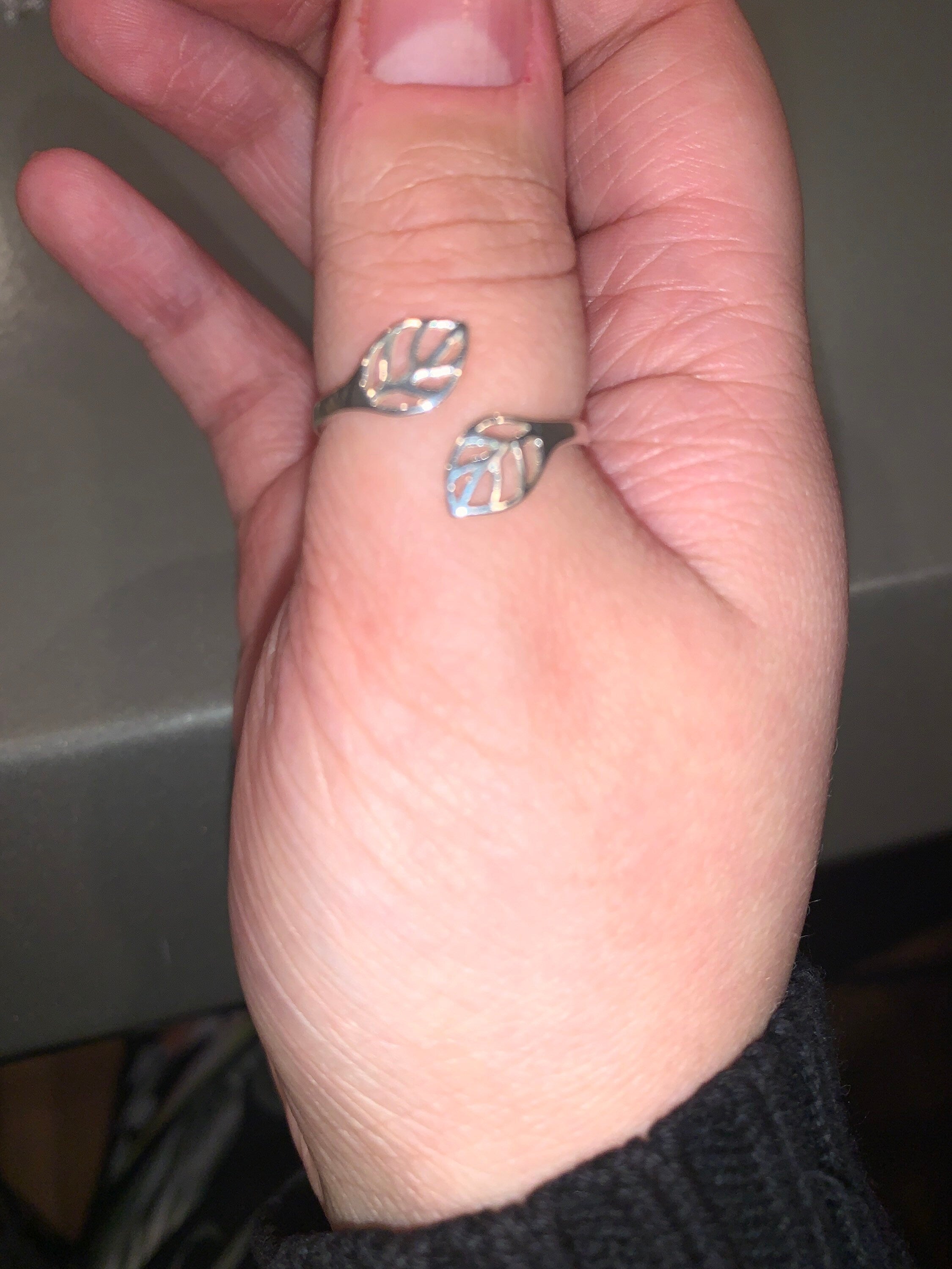 Sterling silver Nature ring