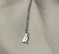 Sterling silver Newfoundland puffin necklace