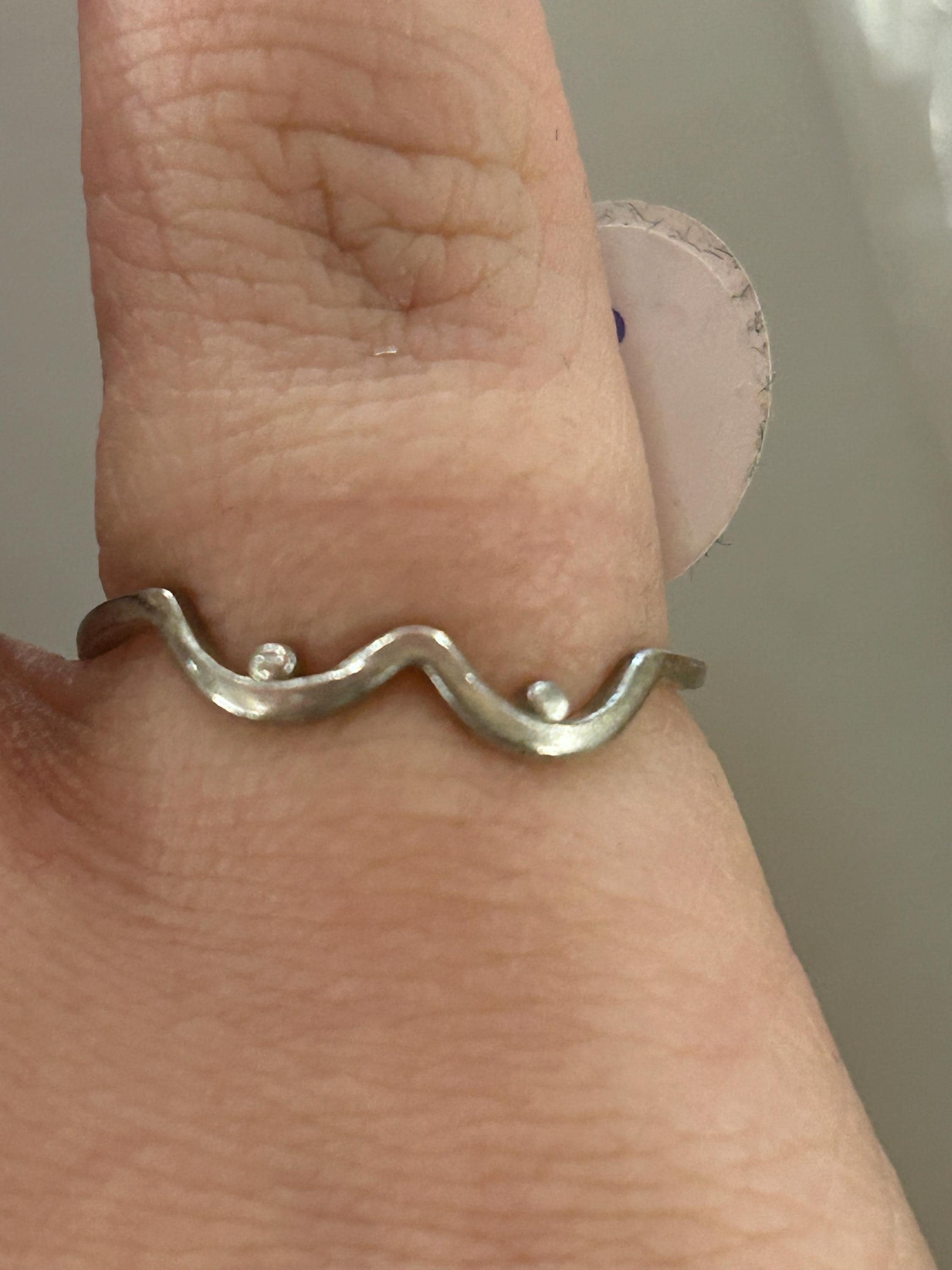 sterling silver boob breast ring
