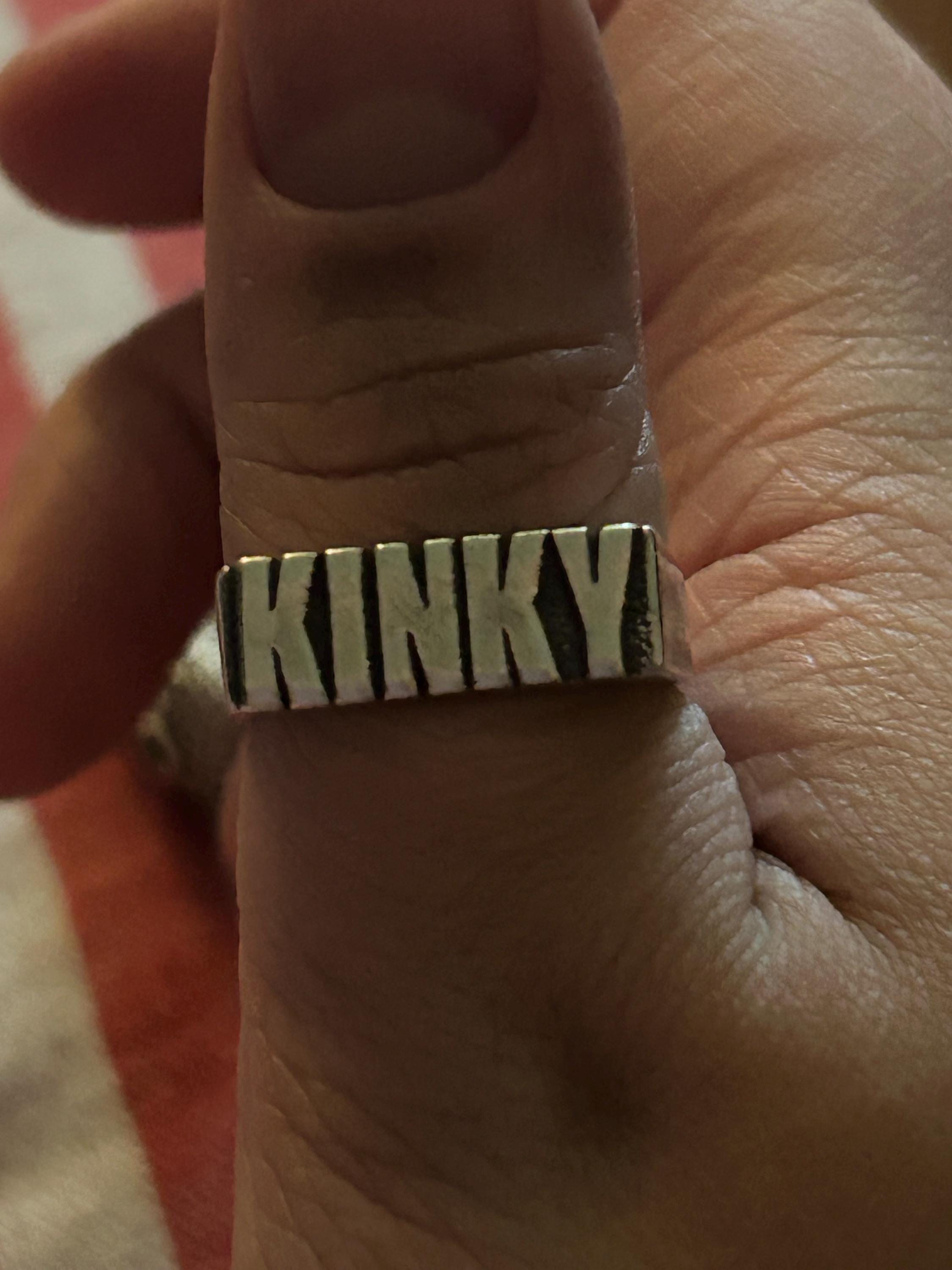 Sterling Silver Kinky ring