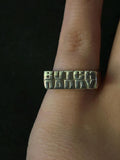 sterling silver Butch Daddy Lesbian ring