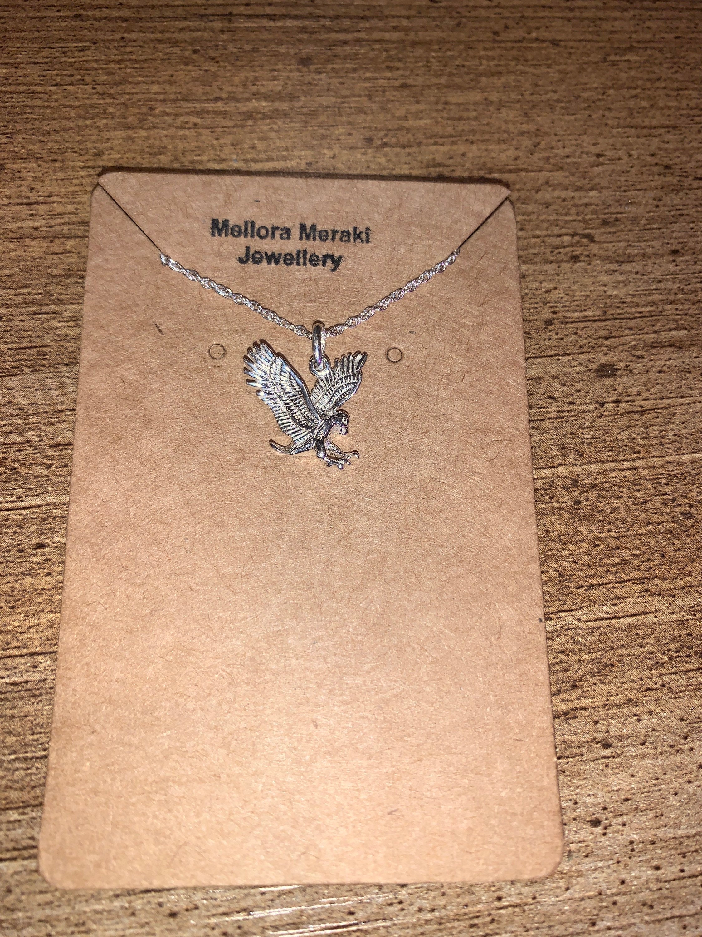 Sterling silver freedom pendant