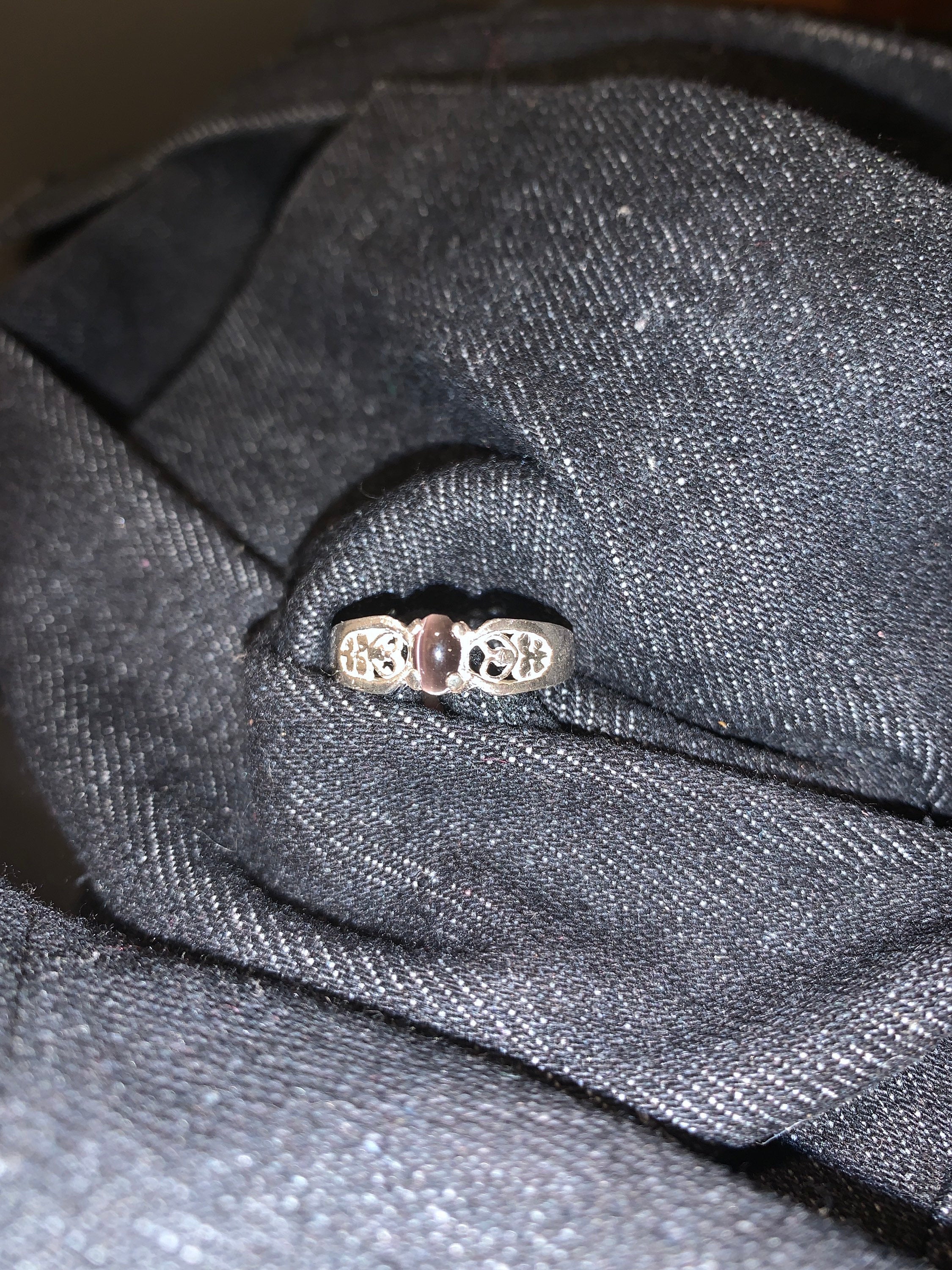 Sterling silver eyes on you ring