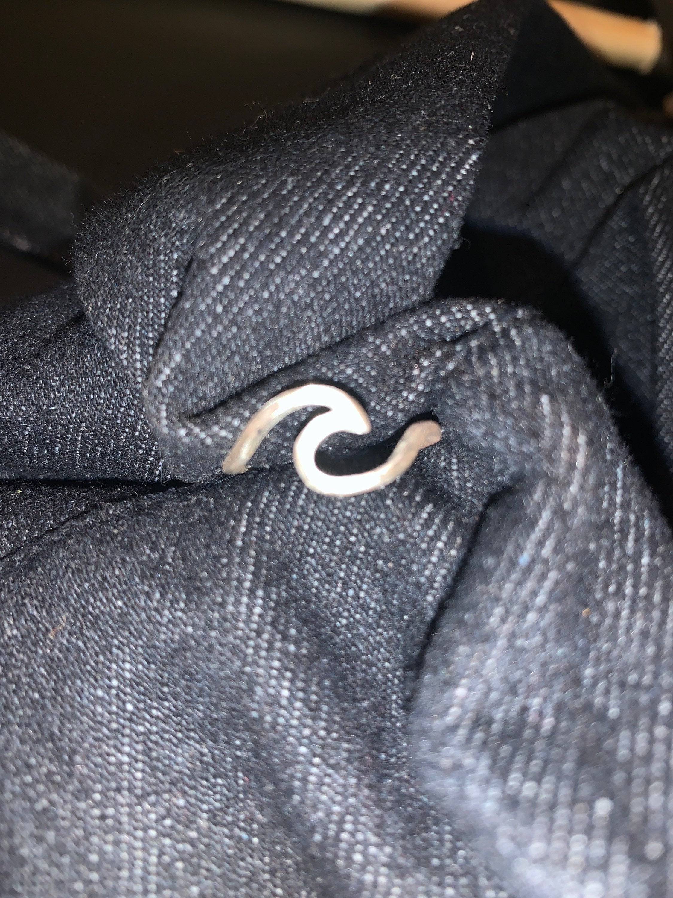 Sterling silver unsettled ring matte