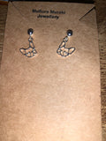 Sterling silver Gary earrings