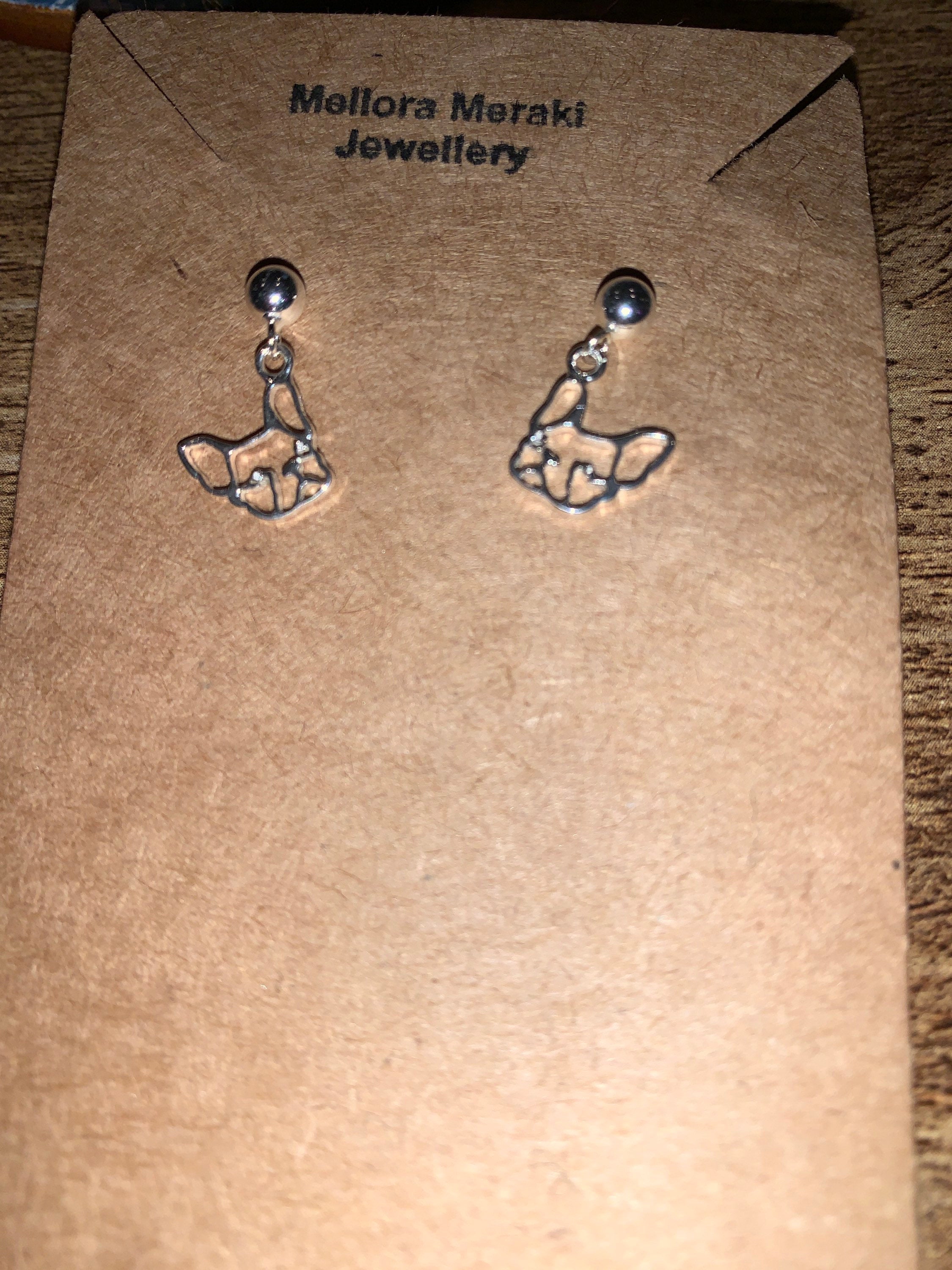 Sterling silver Gary earrings