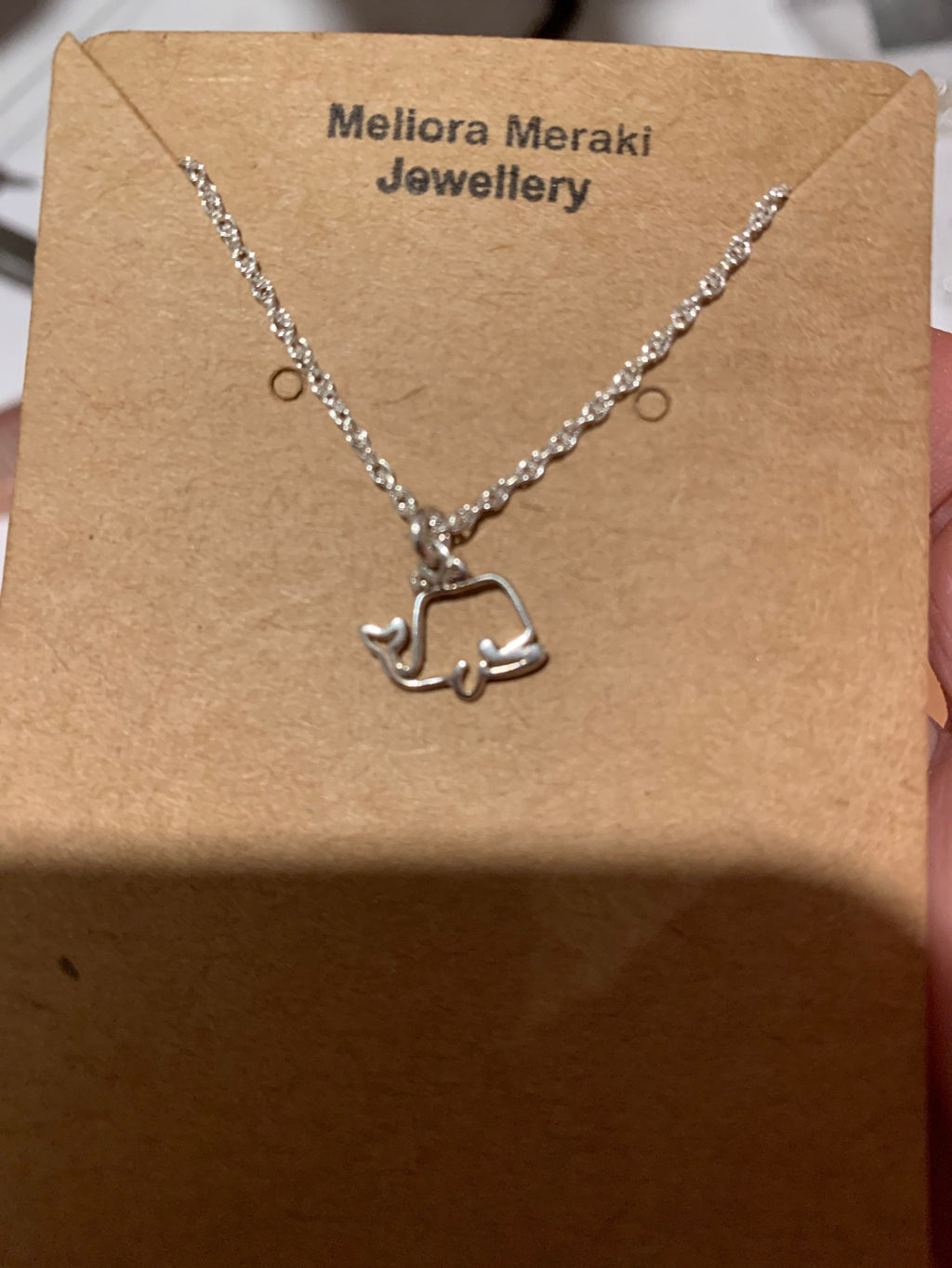 Sterling silver Winnie pendant