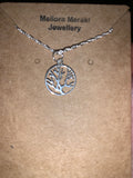 Sterling silver Cora pendant