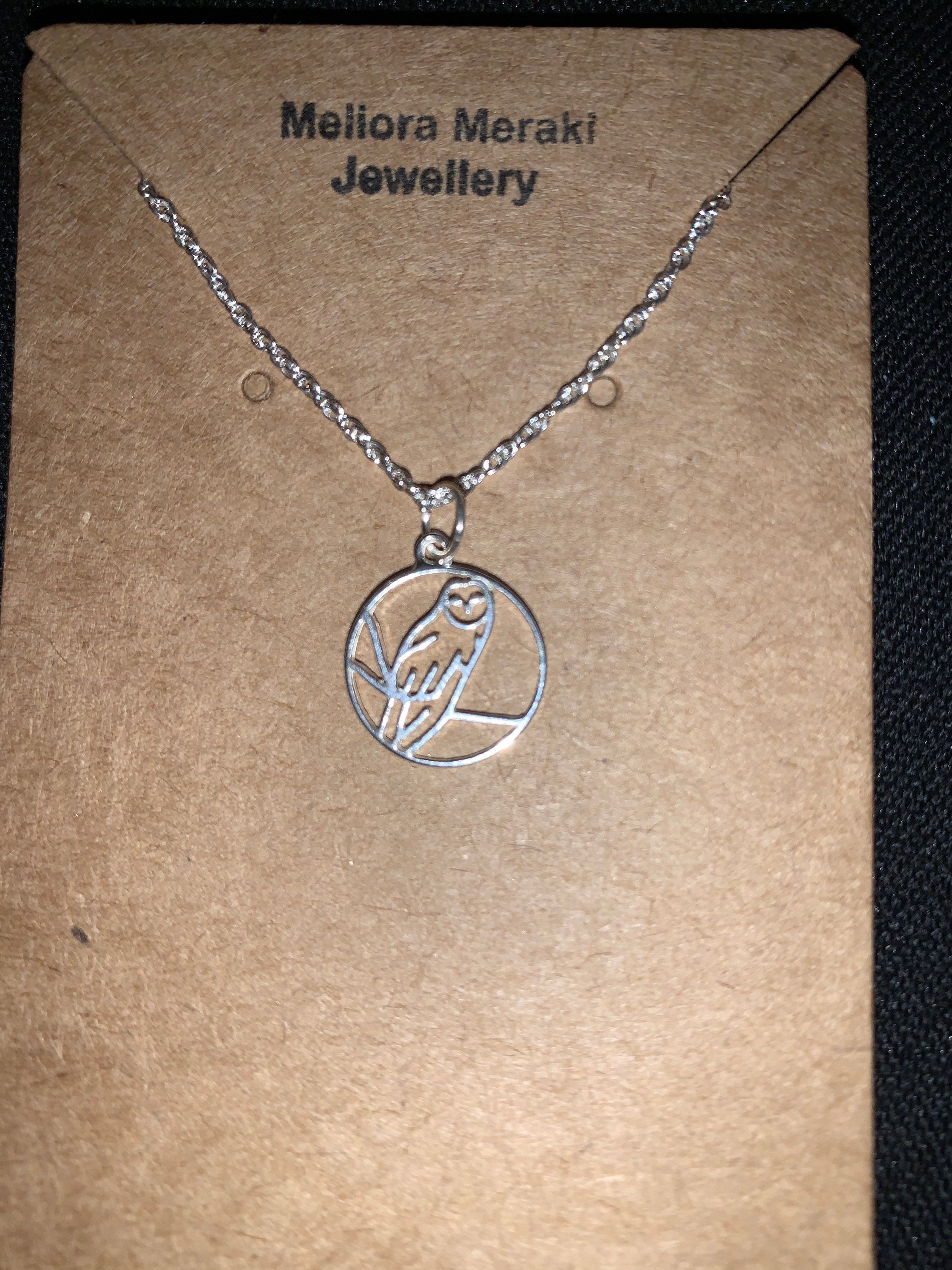 Sterling silver Winona pendant