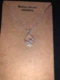 Sterling silver Serenity pendant