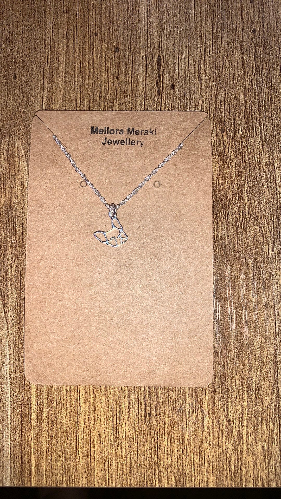 Sterling silver Gary pendant