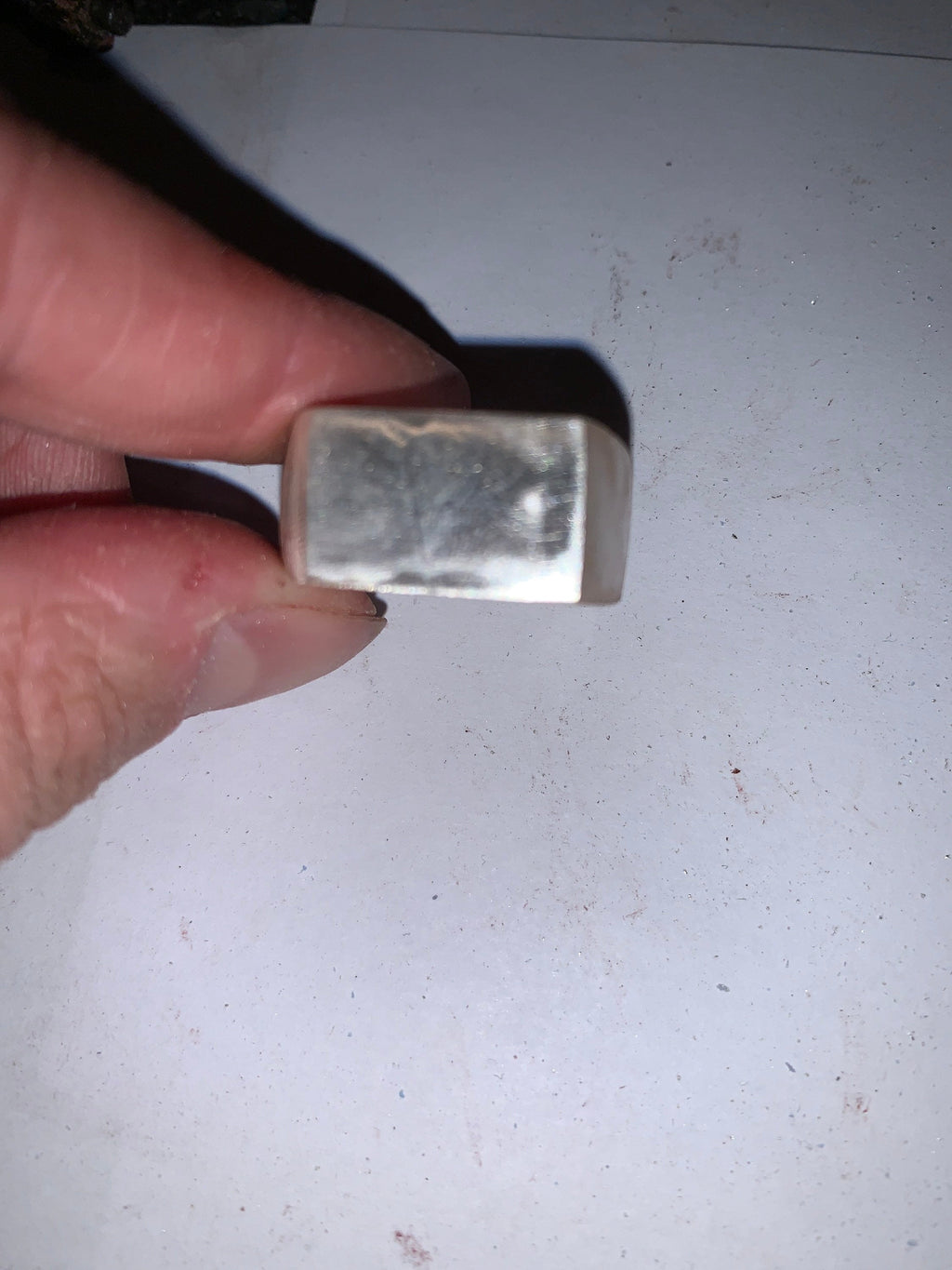 Sterling silver Signet ring