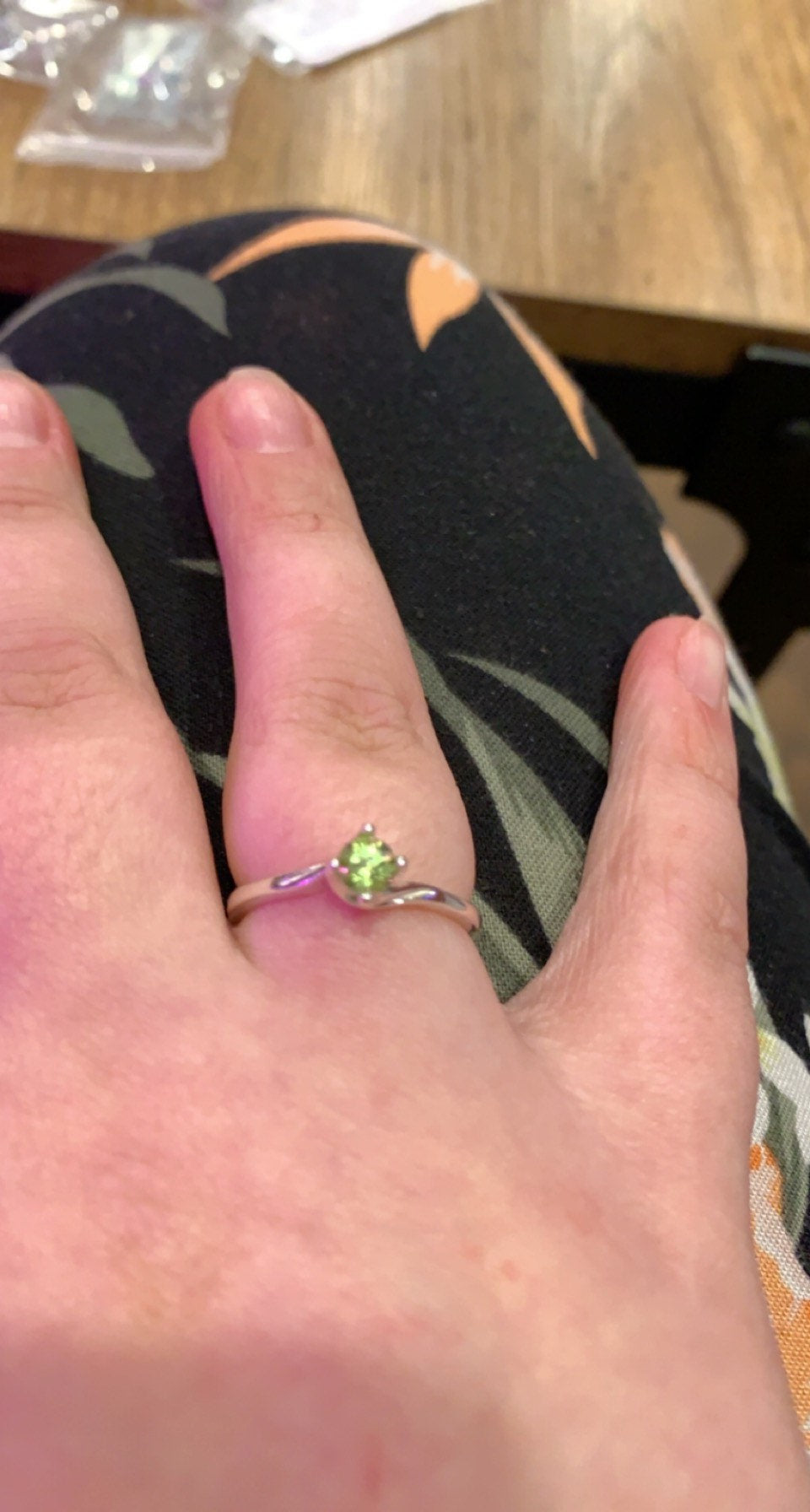 Sterling silver Twister ring