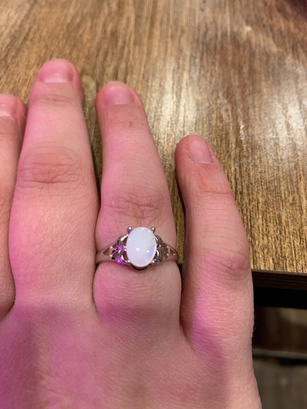 Sterling silver Laura ring