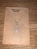 Sterling silver ocean life necklace