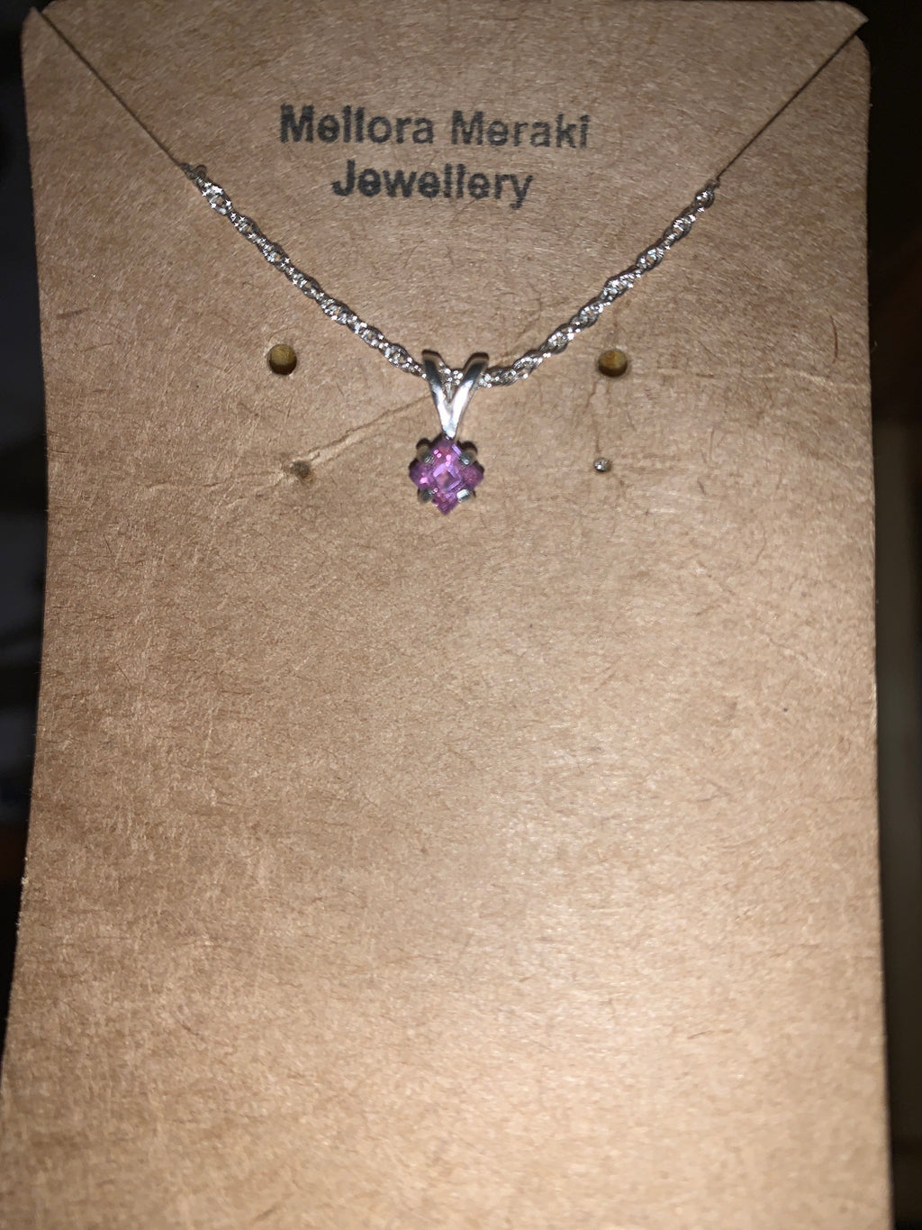 Sterling silver majestic pendant