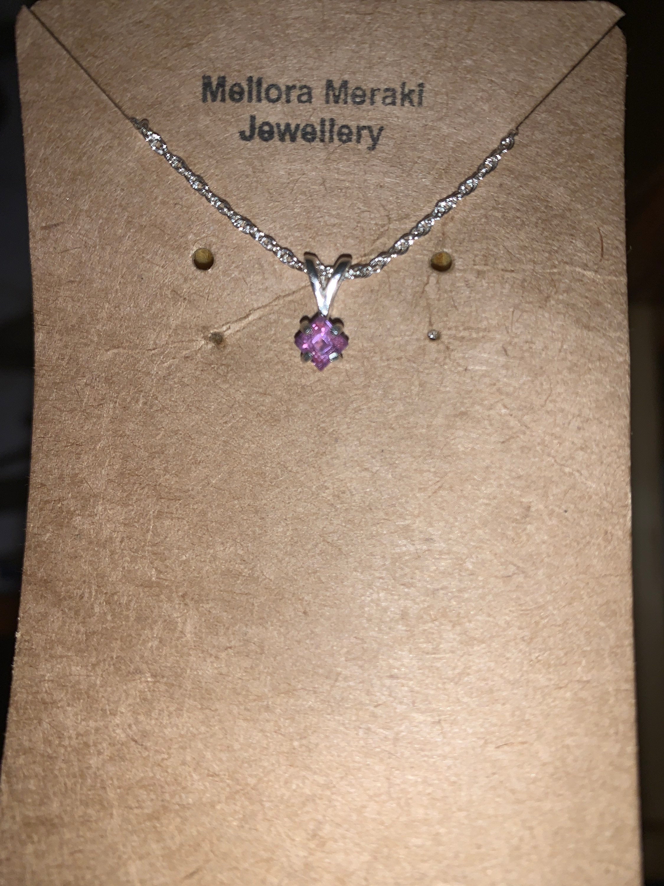 Sterling silver majestic pendant