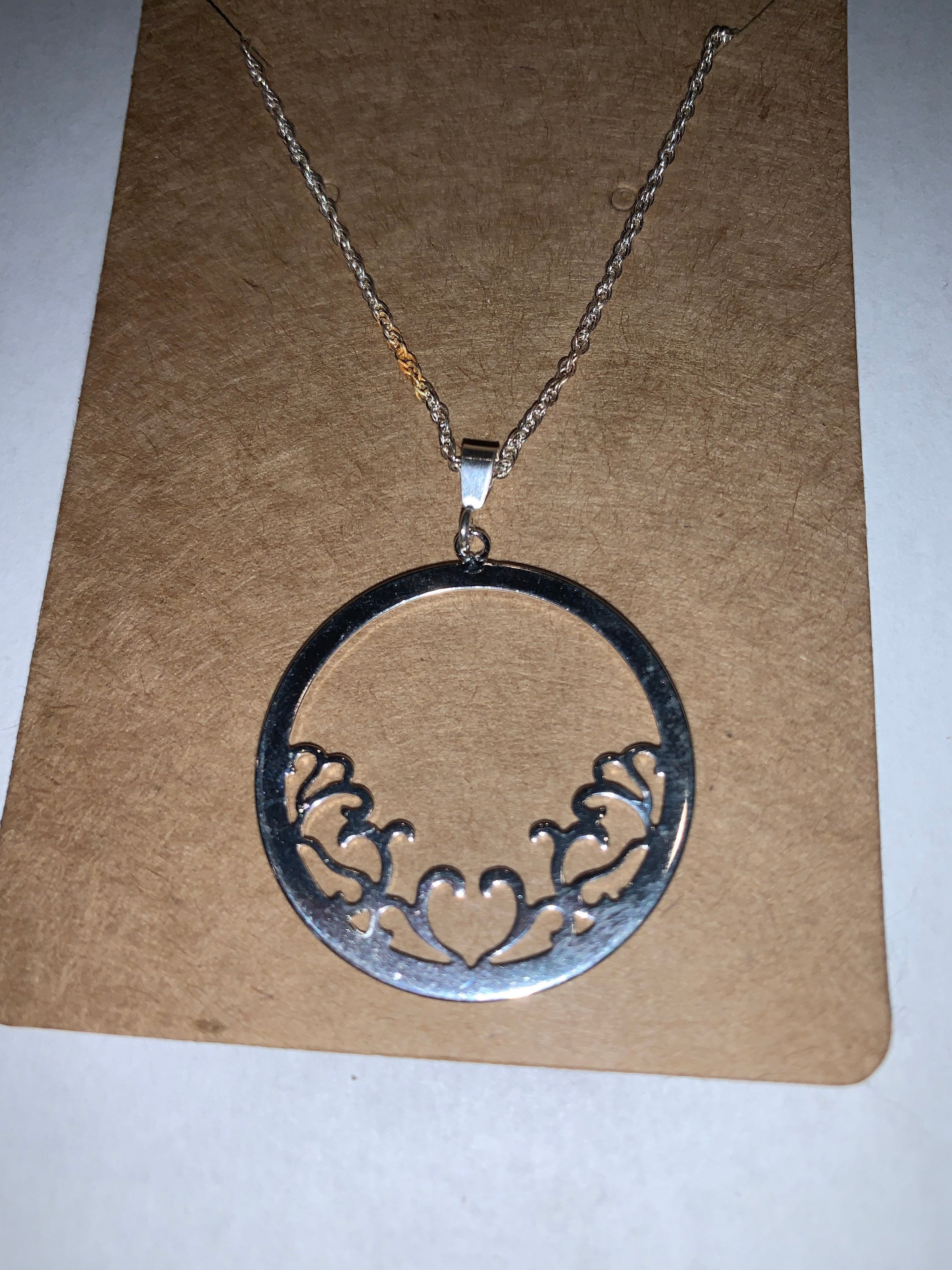 Sterling silver Sue pendant