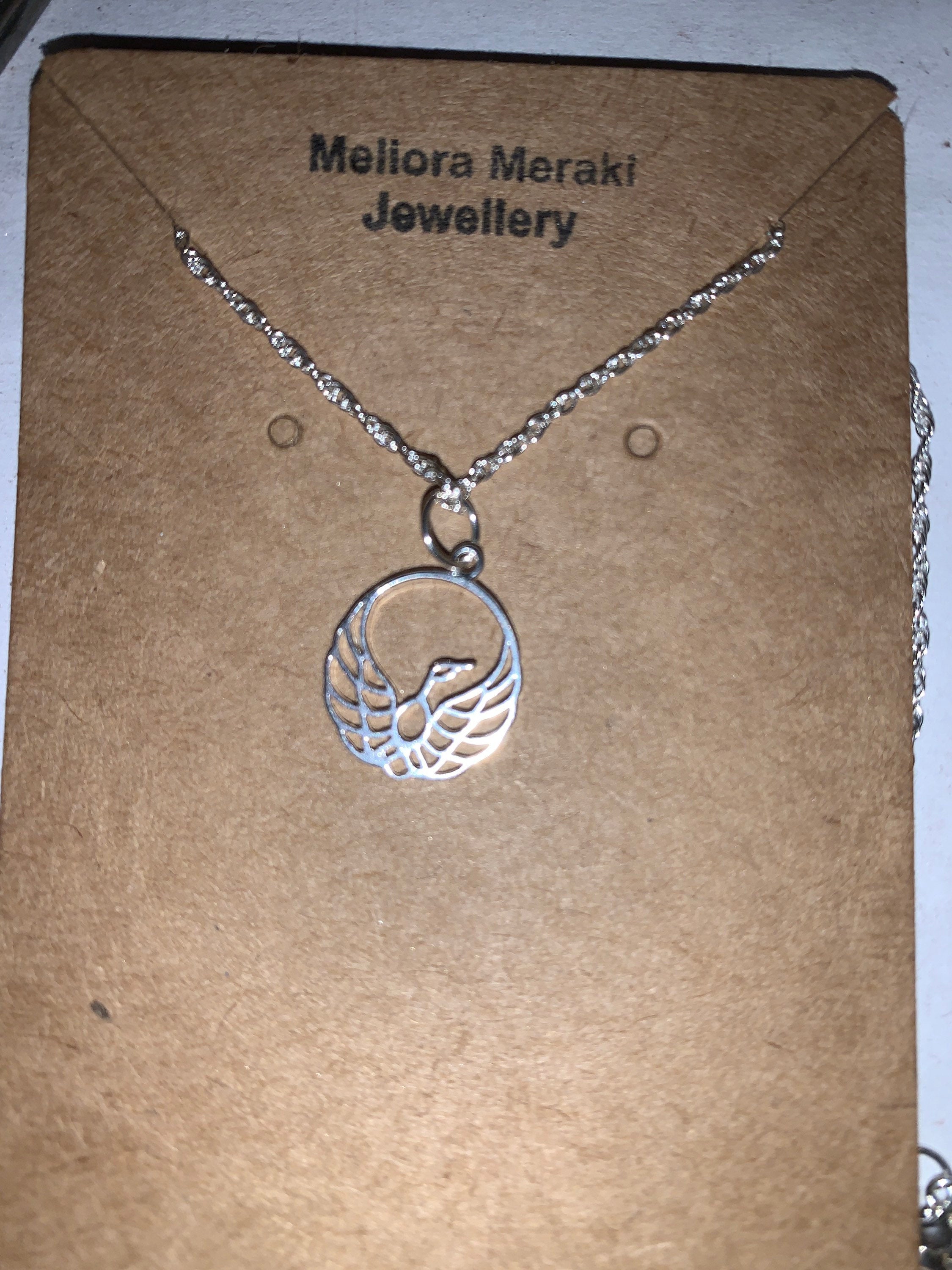 Sterling silver reborn pendant