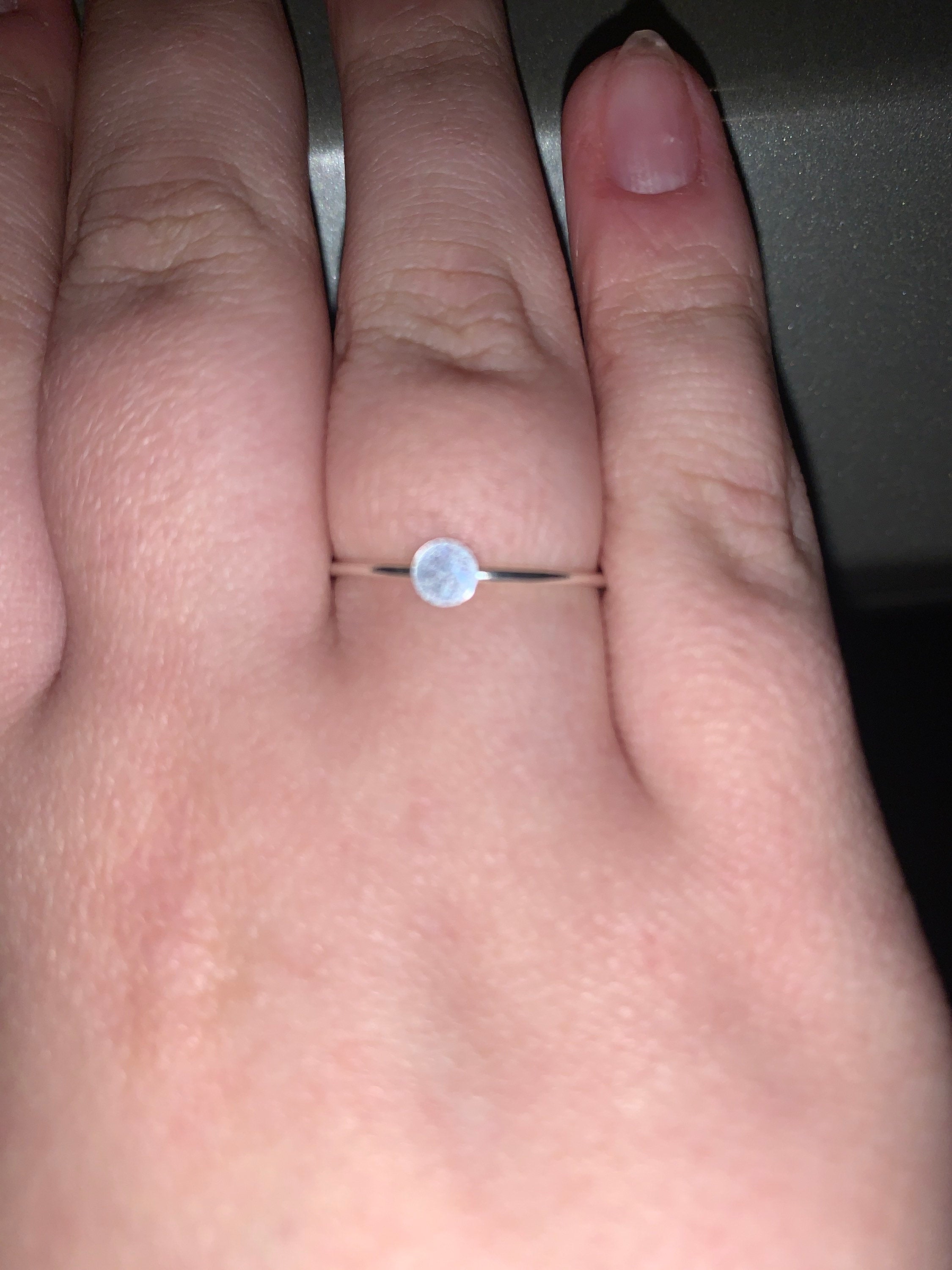 Sterling silver Circle dance ring