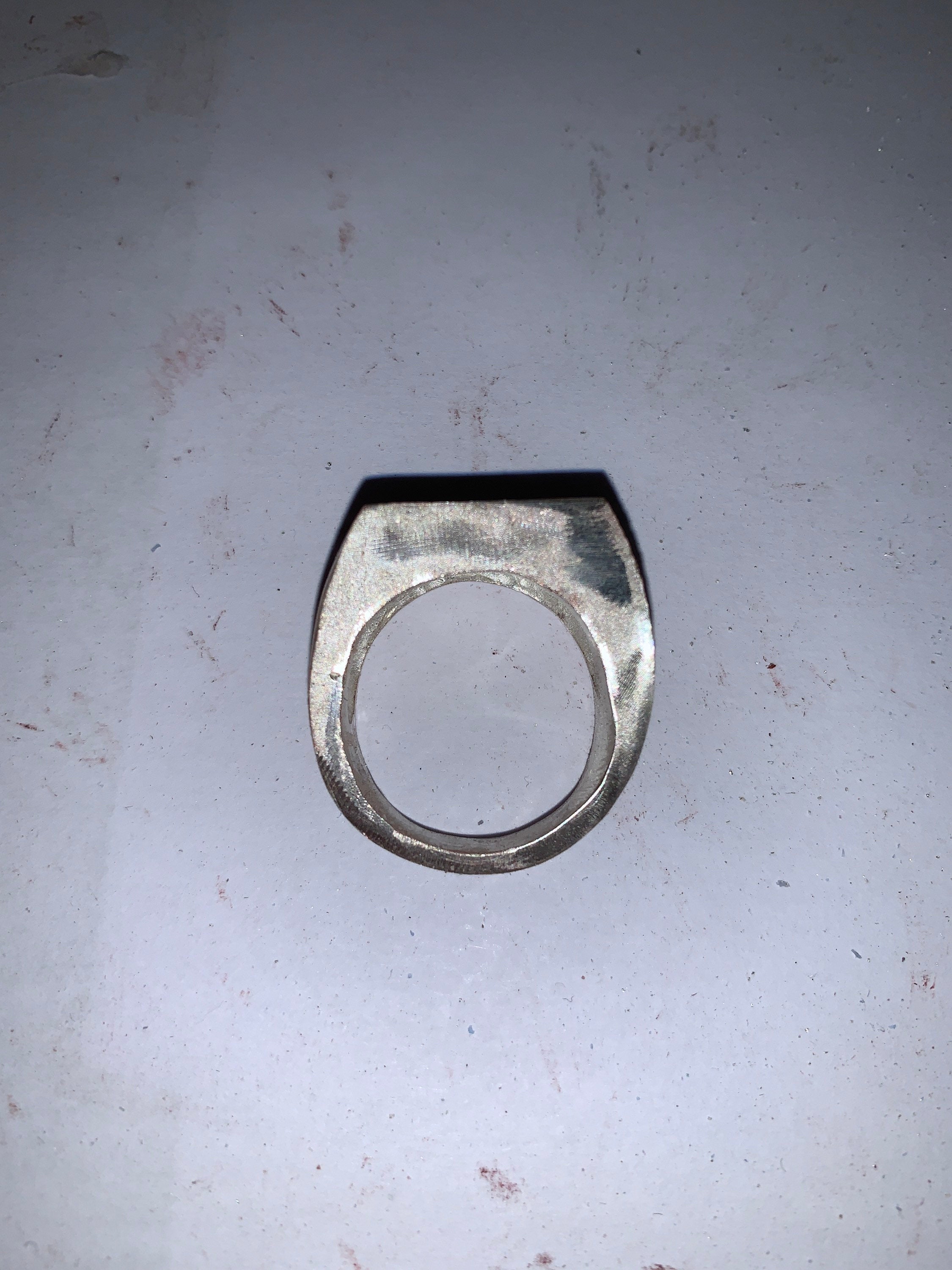 Sterling silver Signet ring