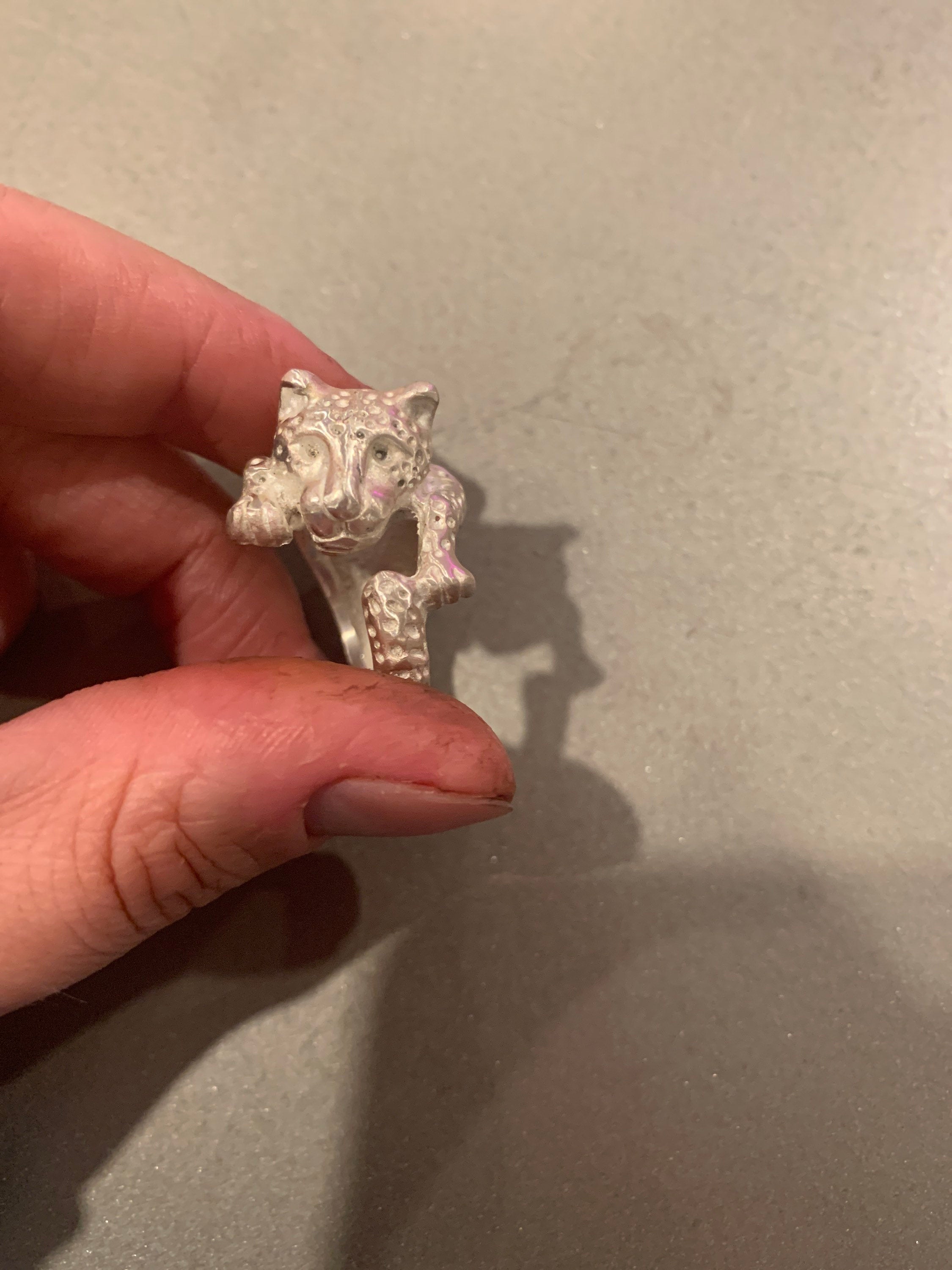 Sterling silver Leppy ring