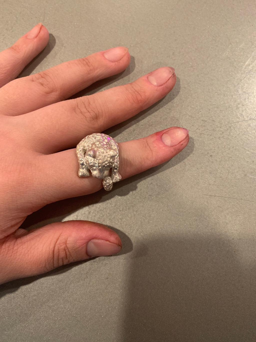 Sterling silver Leppy ring