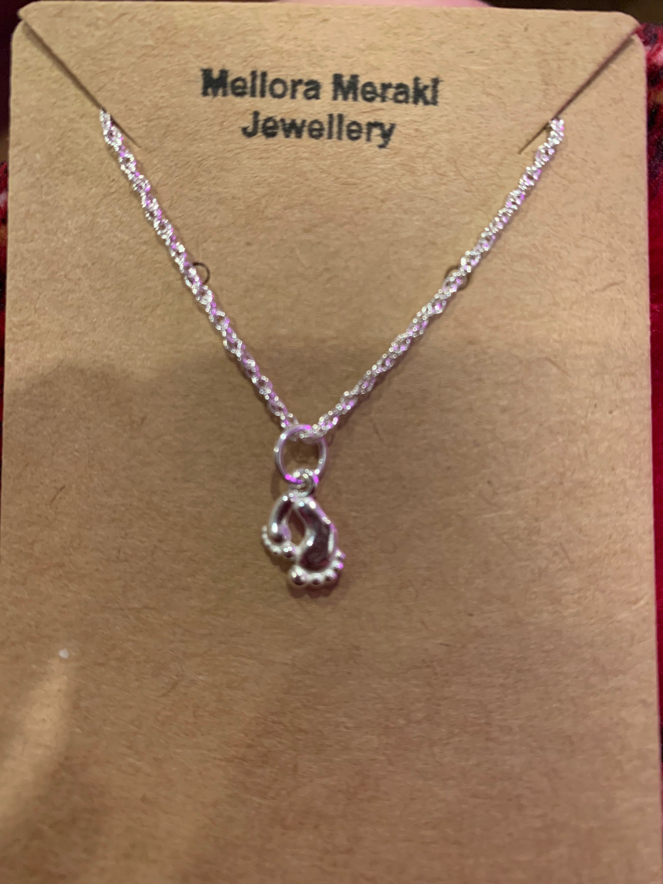 Sterling silver New beginnings pendant