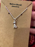 Sterling silver Giraffe pendant