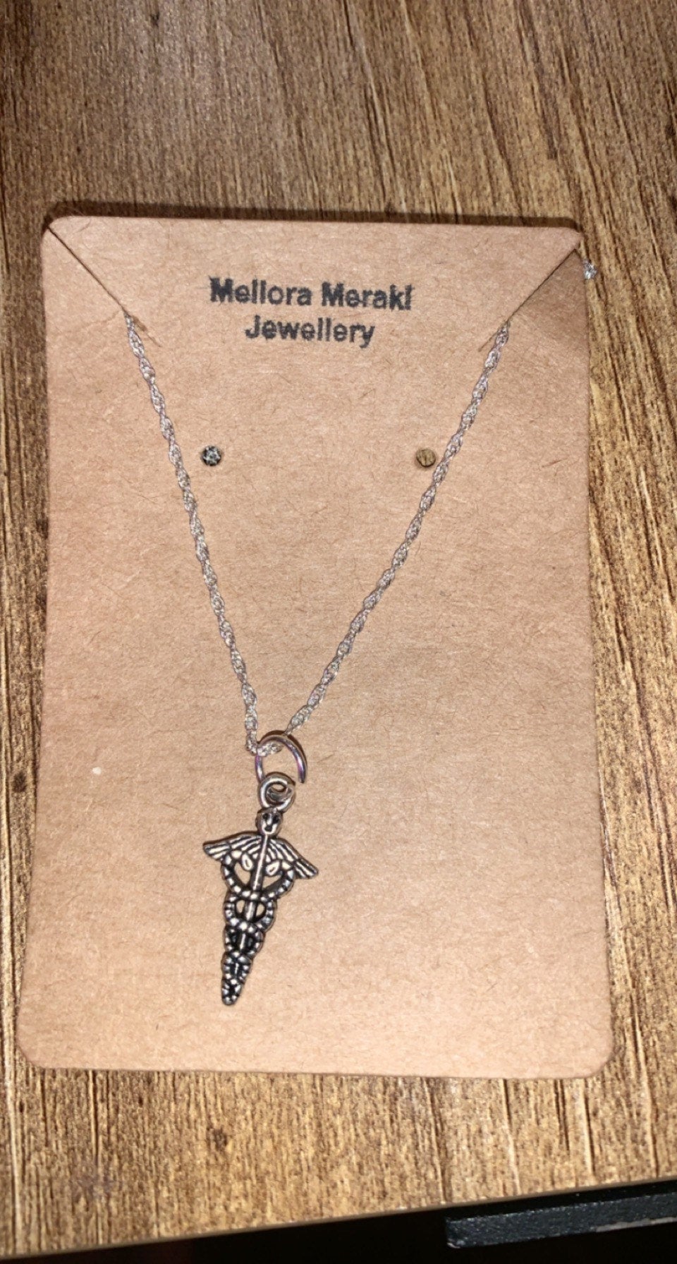 Sterling silver Frontline pendant